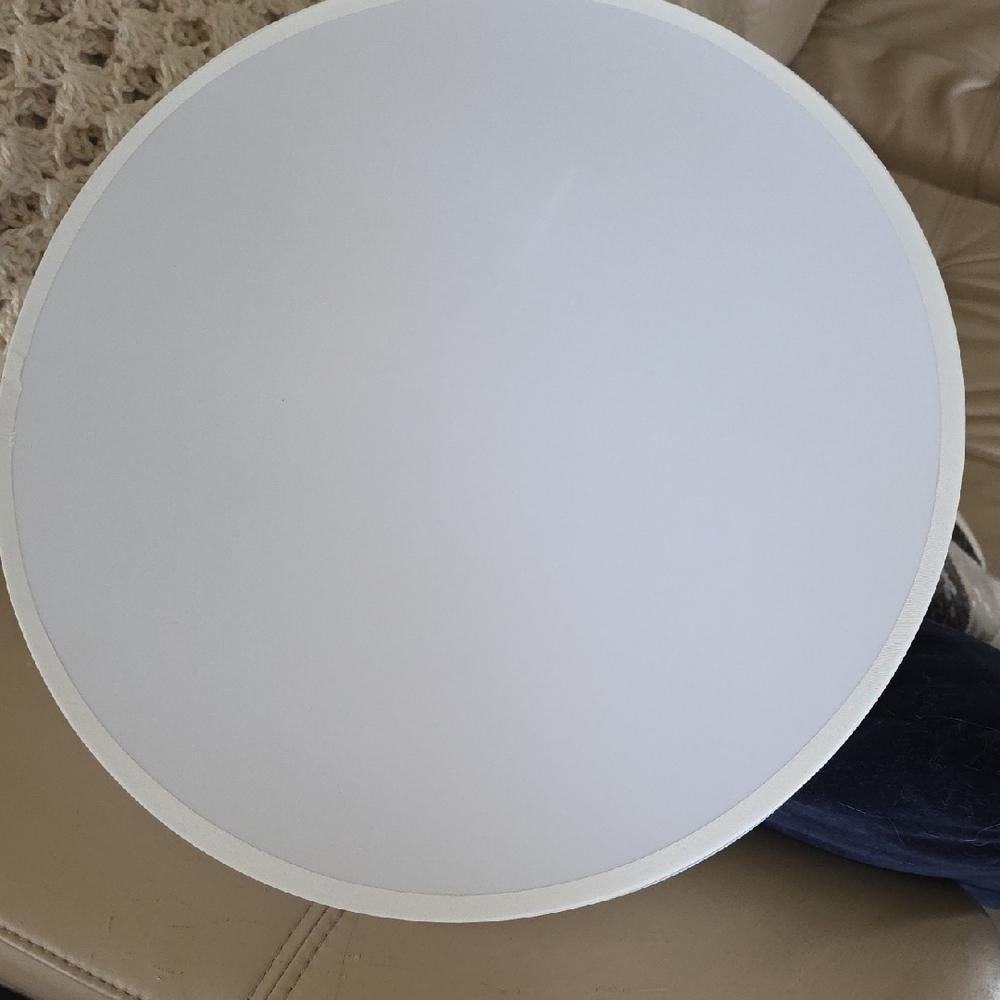 Round White LED Ceiling Light Fixture - Picture 3 of 6